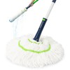 BOOMJOY Twist Mop with Self-Wringing System for Floor Cleaning, Scouring
