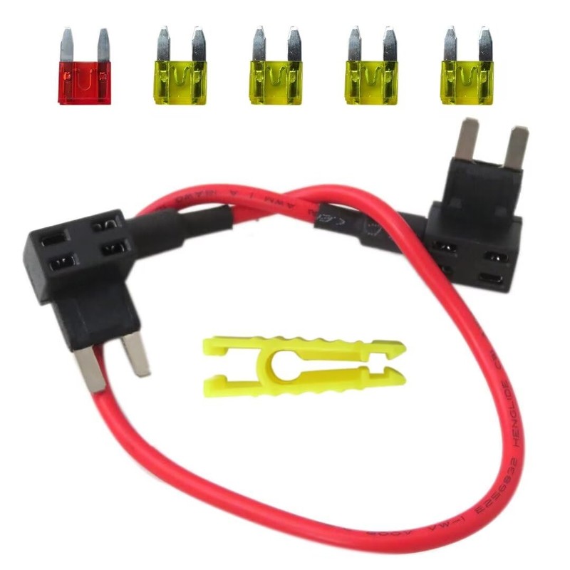 HaeKap Fuse Holder Fuse Adapter, Repair Fuel Pump Relay Bypass