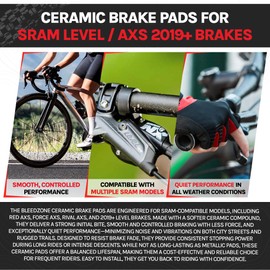 Pastillas de freno de cerámica para frenos SRAM Level/AXS 2019+