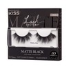 Kiss Lashes Lash Couture Matte Black Faux Mink Collection 01