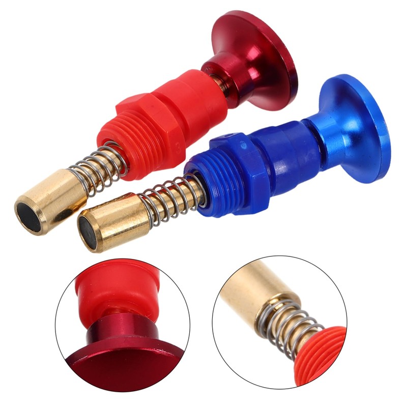 CHILDWEET 2pcs Motorcycle Throttle Control Plunger Starter Knob Switch Manual