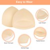 Waterproof Swimsuit Bra Inserts Pads 3 Pairs Removable Bathing Suit