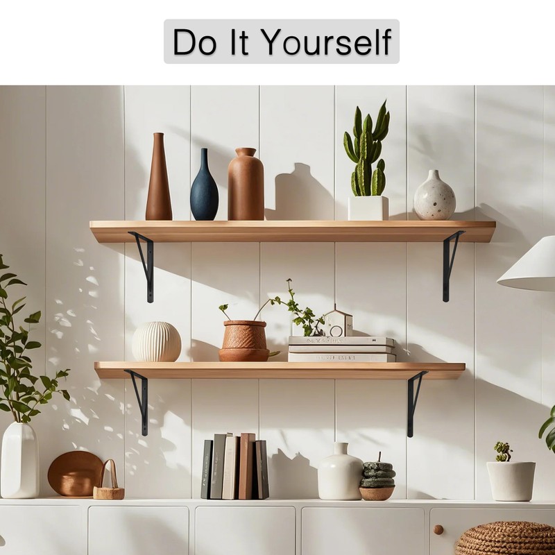 Heavy Duty Shelf Brackets Triangle Shelving Brackets Right Angle Wall