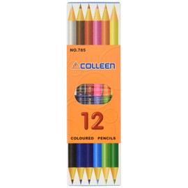 Colleen Pencil 785 Round 6 Pencils 12 Colored Pencils in Paper Box 785-6/12