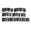 10pcs Leather Punch Incisive Thick Shallow Circle Shape High Carbon