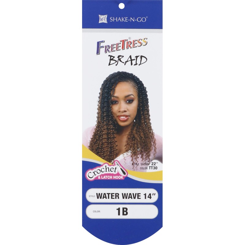 Freetress Synthetic Bulk Crochet Braid - WATER WAVE 14" (4