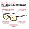Gunnar Vertex Gaming and Computer Glasses +1.5 Strength - 65%