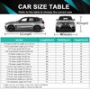 GUNHYI 16 Layers Hatchback Car Cover Waterproof All Weather, Universal