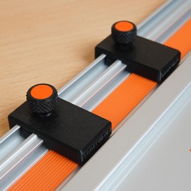 Guide Rail Limit Stops Compatible with WEN Rails - Set of 2 - Made in USA!