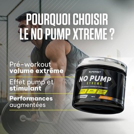 Superset Nutrition - No Pump Xtreme (420g) - Pre-Workout Powder - Powerful Pre-Workout Booster, 3.3g Creatine, Beta-Alanine, L-Citrulline, Caffeine - Control Fatigue - Cherry Sour