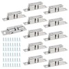 HOJLKLD 12Pcs Double Ball Tension Roller Catch Latch, 50mm Solid