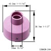 RIVERWELD TIG Champagne Alumina Nozzle Ceramic Cups 53NAHCN -24# and