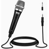 Moukey Dynamic Microphone with 13ft Cable Karaoke Microphone Metal Hand