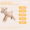 minipishop¬Æ Kuscheltier personalisiert REH Kuscheltier mit rosa Schleife I personalisiertes
