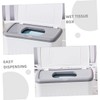 Mobestech Large Capacity Wet Tissue Dispenser Box with Lid Multifunctional