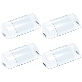 Mxclimate 4 Packs Adjustable Magnetic Vent Covers, Floor Vent Deflectors, AC Vent Deflector Easy Adjust Between 10”-14” for Floor Vents Sidewall Ceiling Registers