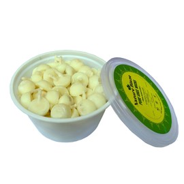 Nature Blaze Ghee Wicks Diya Batti | Wax Free Ghee Wicks for Pooja, Festival and Occasions 100 Pieces (Ghee Wicks in Plastic Box)