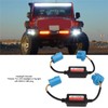 2Pcs Headlight Decoder 9007 HB5 Plug 12V DC Error Anti