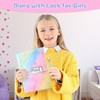 Coosilion Diary with Lock Gifts for Girls 6 7 8