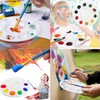 Mixing palette, colour palettes, painting palette for storage, 2 pieces