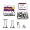 30 Pack Stainless Steel Chicago Screws and Stainless Steel Scrapbook