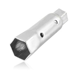 KVAEY RV Water Heater Element Wrench Socket, 1-1/16 in x 1-1/2 in x 6 in Practical Dual Hex Anode Rod Removal Tool, Hex Socket for Residential and RV Camper Travel Trailer Motorhome