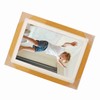 Wooden photo frame table oil painting storage box Kids Art
