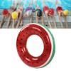 Watermelon Pool Float 16.5in Inner Diameter Inflatable Watermelon Design Eco