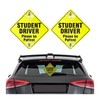 Ohleats 2PCS Student Driver Sticker for Car Window, 5"x5" Please