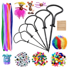 Chestnut Drill Set, Chestnut Craft Set Children, Autumn Chestnut Man DIY Set, Craft Set Autumn, Chestnut Man Craft Set with Toothpick Feathers DIY Craft Accessories, Hand Drill Chestnut Drill