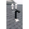 GARRDAL 2 part pipe boot. roof flashing retrofit Read limited