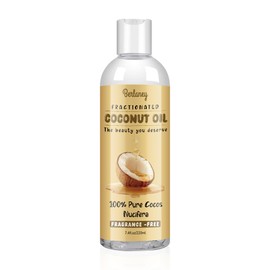 Berlaney Berlaney Pure Coconut Oil for Skin & Hair - 220ml - Cold Pressed, Fragrance-Free, Multipurpose Moisturizer - Smoothes Dry Skin,Hair, Massage Oil
