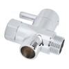 3 Way G1/2 Shower Diverter Valve Copper Shower Arm Diverter