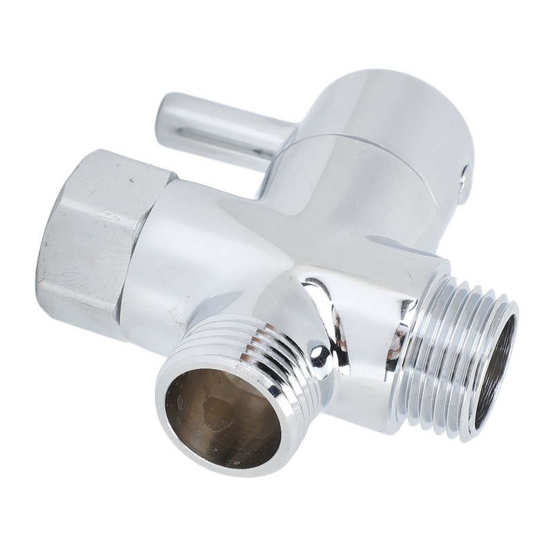 3 Way G1/2 Shower Diverter Valve Copper Shower Arm Diverter