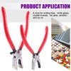 Swpeet 2-in-1 Heavy Duty Breaker Pliers Kit with Rubber Tips,