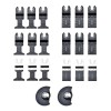 Juego Hoja Sierra Oscilante Metal 20pza Madera Segueta Multiherramienta 7