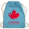 Vintage Gym Bag with Writing “Canada, Not Just Colder, Cooler”