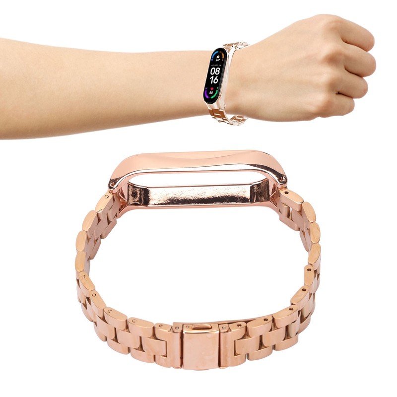 Smartwatch Wrist Band Strap Stainless Steel Anti Lost with Double
