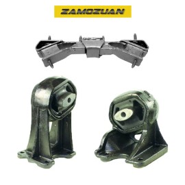 MaxBene Auto Parts Front L & R Engine & Trans Mount 3PCS. 05-10 for Dodge Dakota / 11 for Ram 4.7L