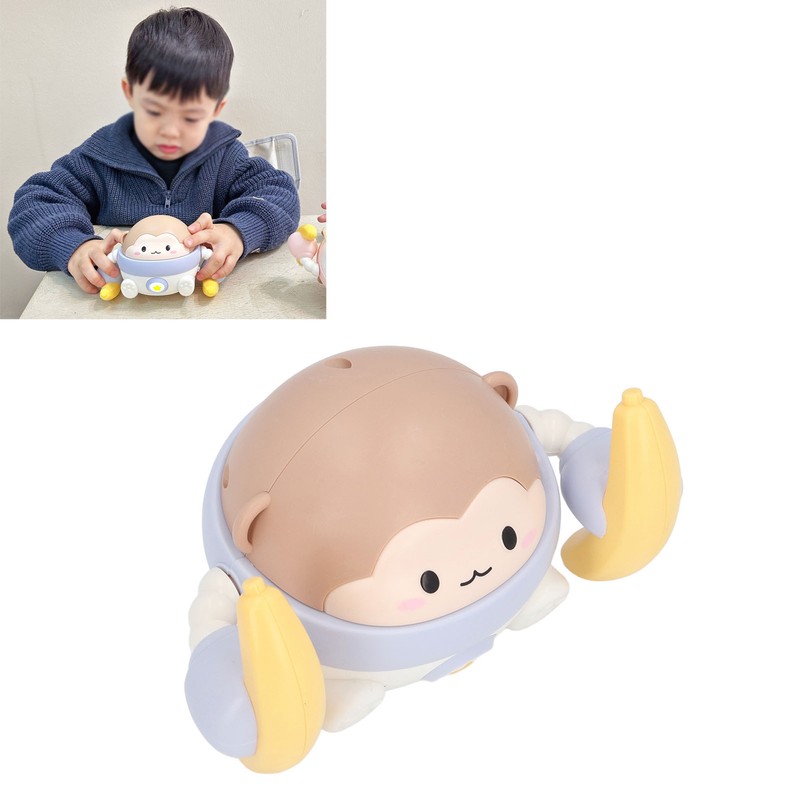 Electronic Tumbling Monkey Puzzle Guided Head Up Exercise Educational Crawling