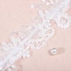 Ursumy Pearl Garters for Bridal Stretch Wedding Garter Lace Garters