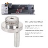 Mini Lathe Hand Wheel, Aluminum Alloy Handwheel with Handle, CNC