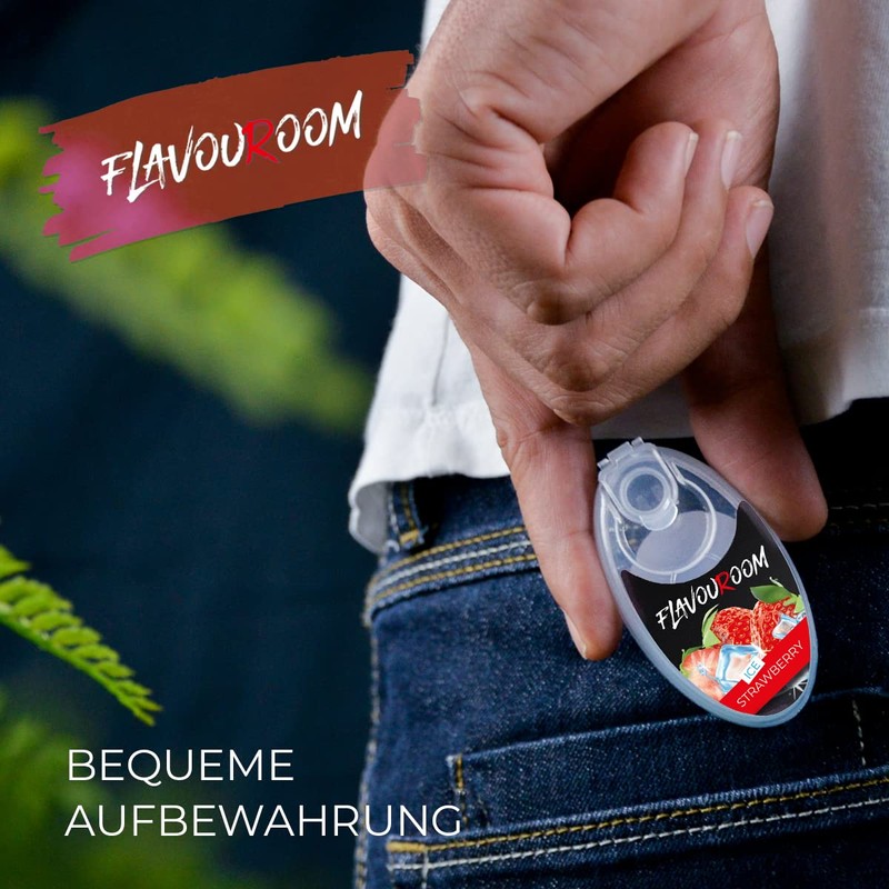 Flavouroom Aroma Balls, 100 Premium Balls Set, Intensive Flavour with