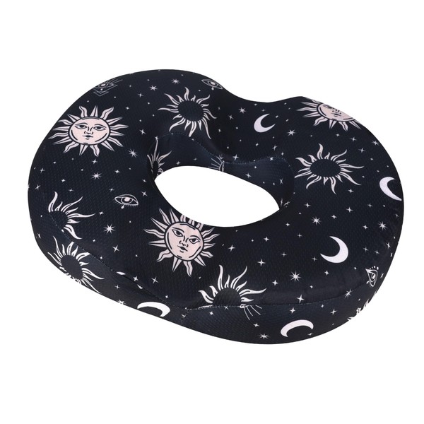 Hemorrhoid Pillows for Sitting Donut Gel Ergonomic Sun Moon Seat