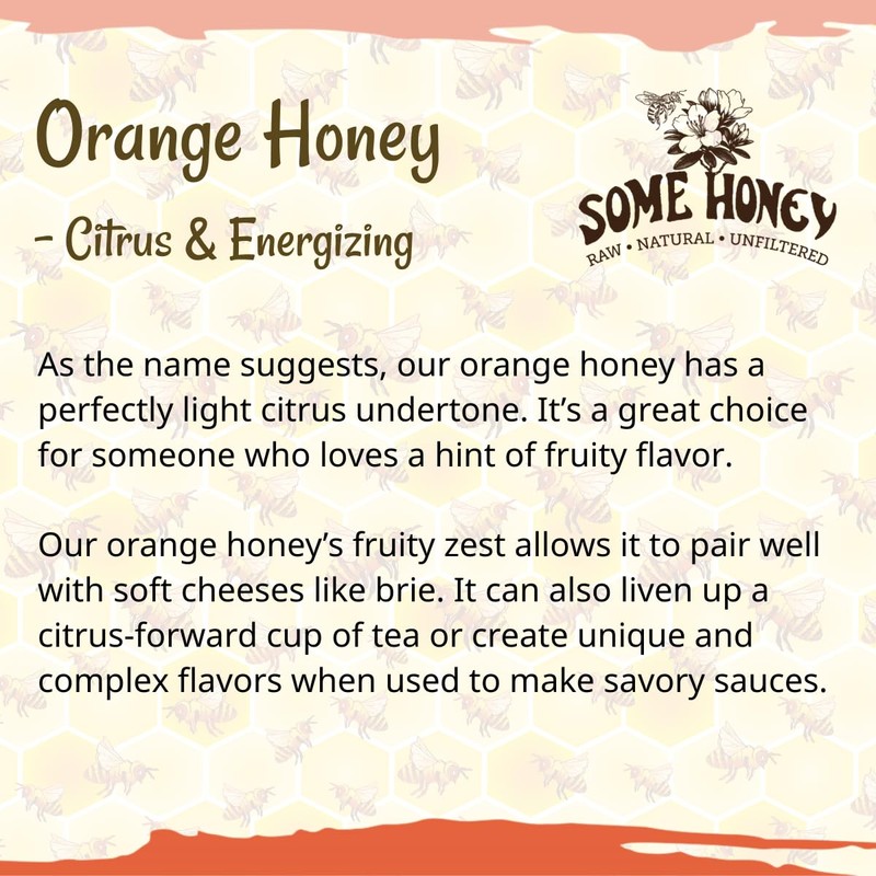 Some Honey Raw & Unfiltered Orange Blossom Honey – USDA