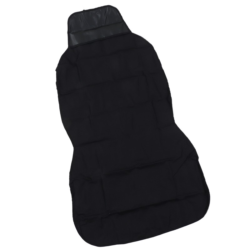 Black Foldable Pets Front Seat Dog Cover with Buckle Waterproof