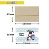 Mini Card Set, Message Cards Set of 8 with Envelopes