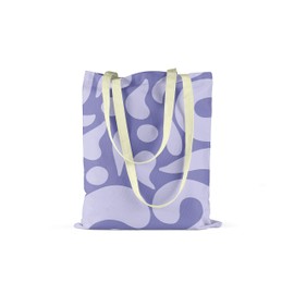 Bonamaison Printed Tote Bag, Reusable Grocery Bag, Shopping Bag, Machine Washable, Foldable, Canvas Cloth Bag with Handles, Size: 34x40 Cm