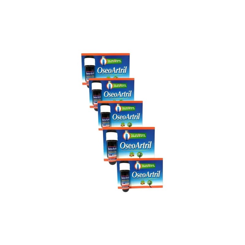 Suplemento Nutricional Oseo Artril Glucosamina 5 Pack Sin Sabor