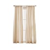 Peri Home 100% Linen Back Tab Lined Curtain, 108" Panel